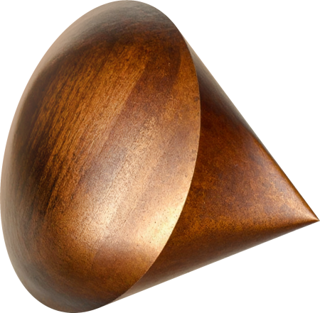 Wood cone