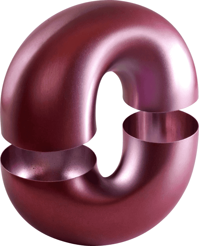 metal parted torus