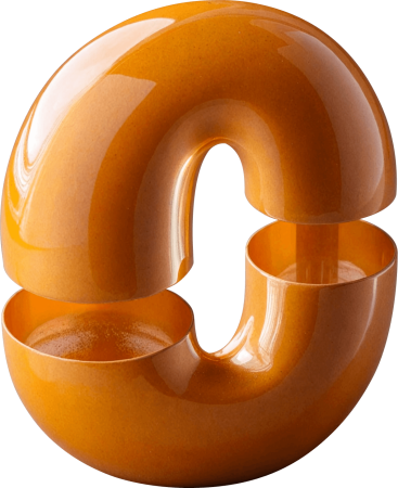 plastic parted torus