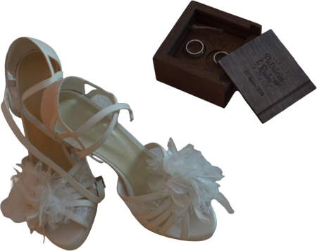 Wedding Shoes and Rings