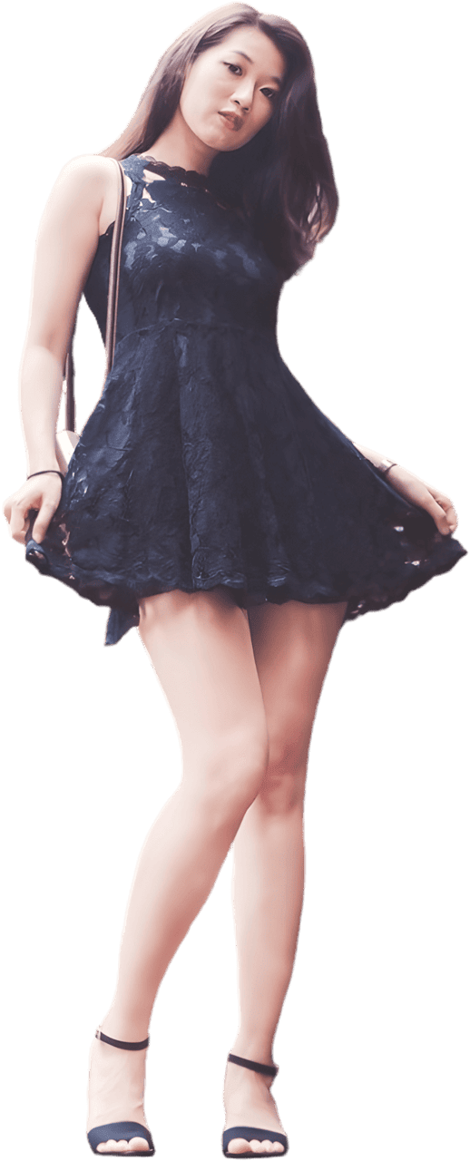 Asian Fashion Model