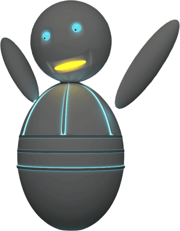 Futuristic Robot Figure