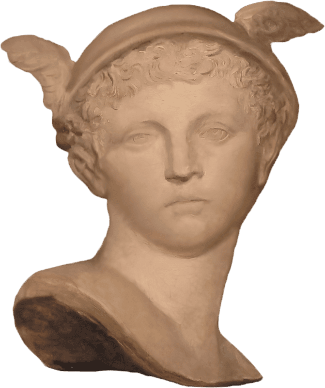 Mercury Bust Classical Art