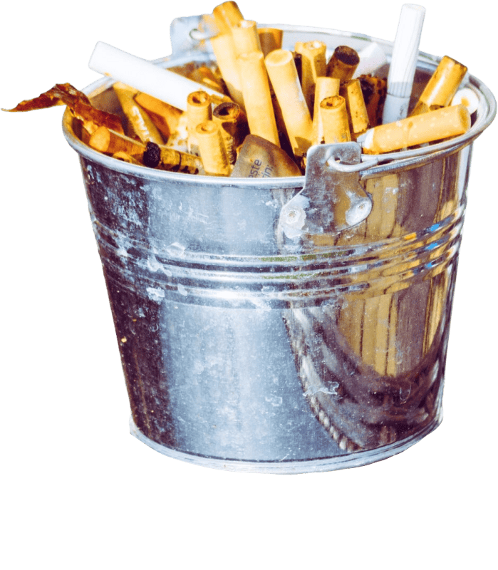 Smoking Waste Bin