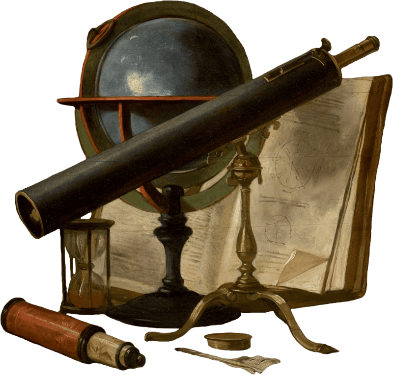 Astronomer's Tools Still Life