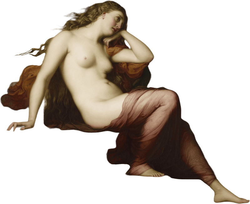 Calypso by Henri Lehmann