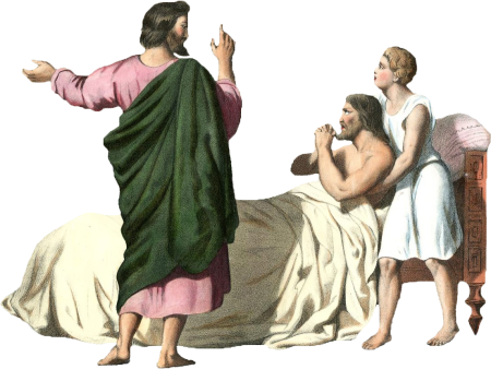 Hezekiah Sees Sundial Go Back