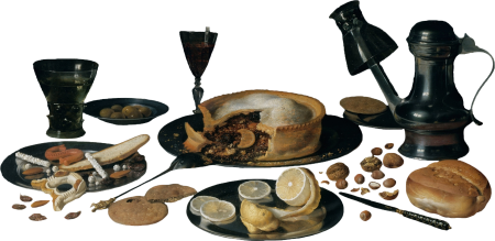 Pieter Claesz Still Life with Pie