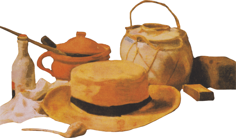 Still Life with Yellow Hat by Van Gogh