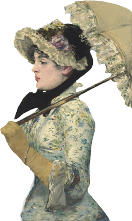 Edouard Manet Woman with Parasol