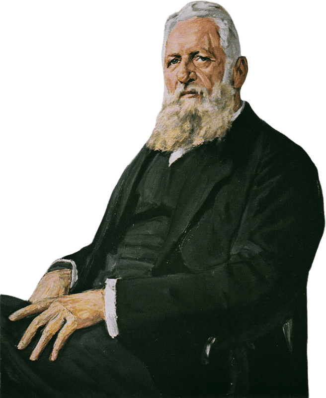 Franz Adickes by Max Liebermann