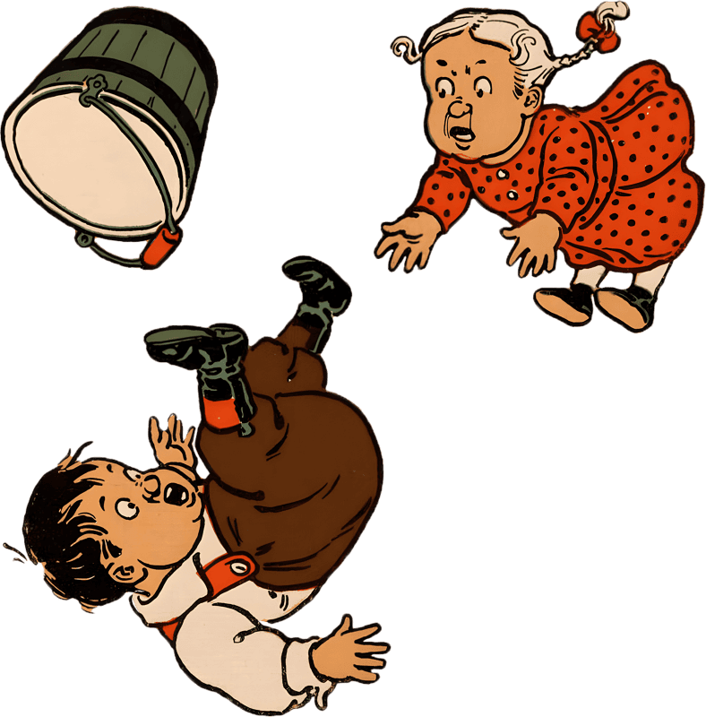 Jack and Jill falling