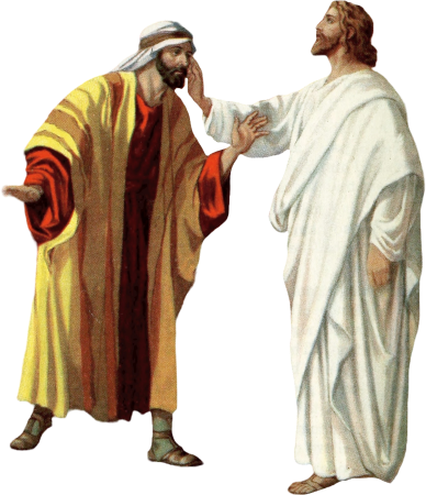 Jesus Gives Hearing to a Deaf Man