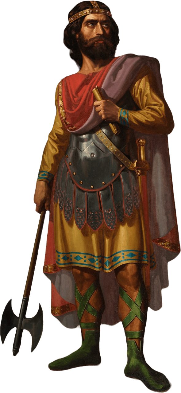 King Sisebuto by  Mariano de la Roca y Delgado