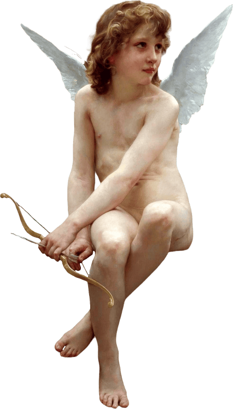 Love on the Lookout by William-Adolphe Bouguereau