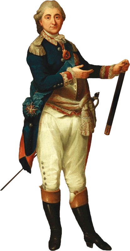 Military Gentleman in Blue