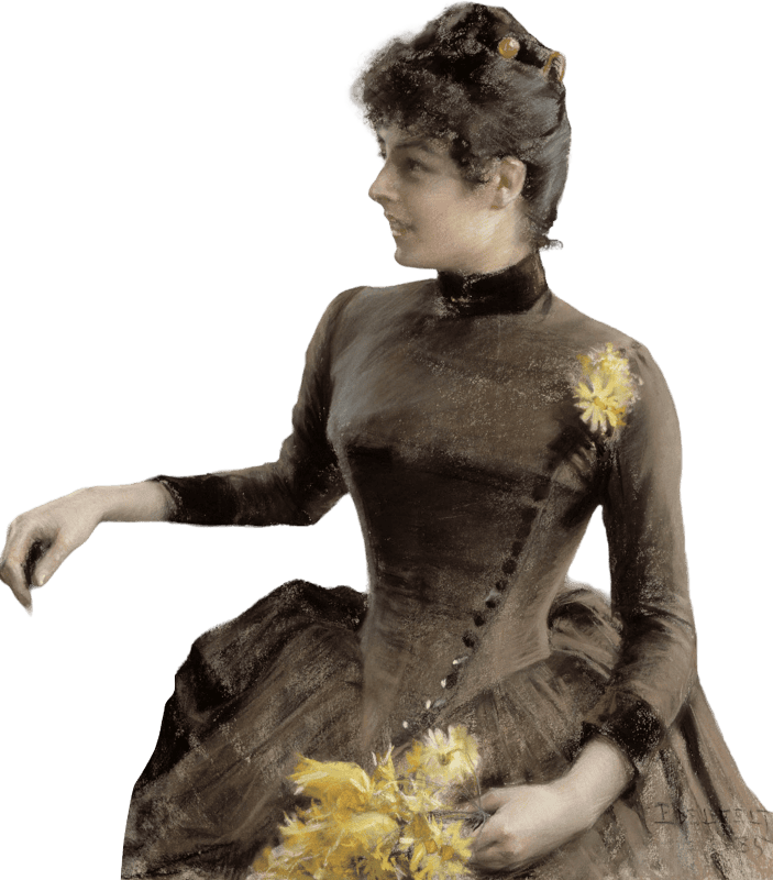 Parisienne by Albert Edelfelt