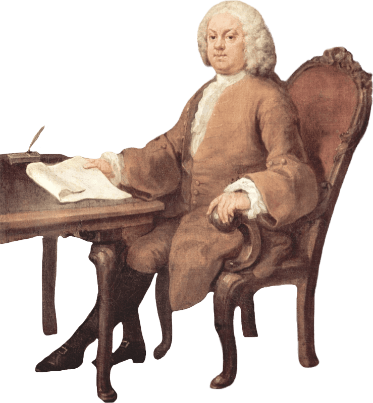 Portrait of William Hogarth