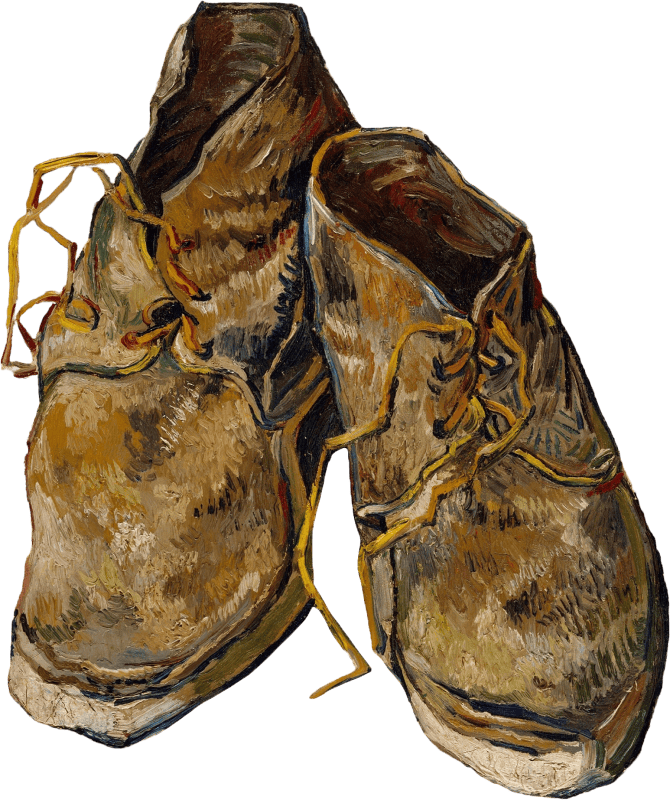 Shoes by Vincent van Gogh