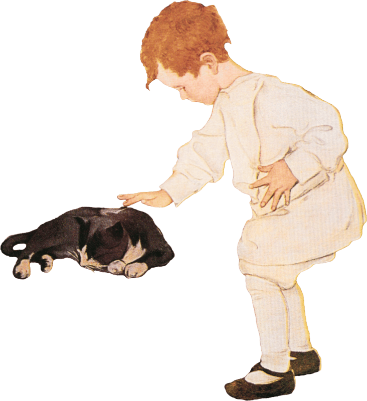 Touching the Five Senses by Jessie Willcox Smith