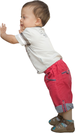 Boy Playing Outdoors
