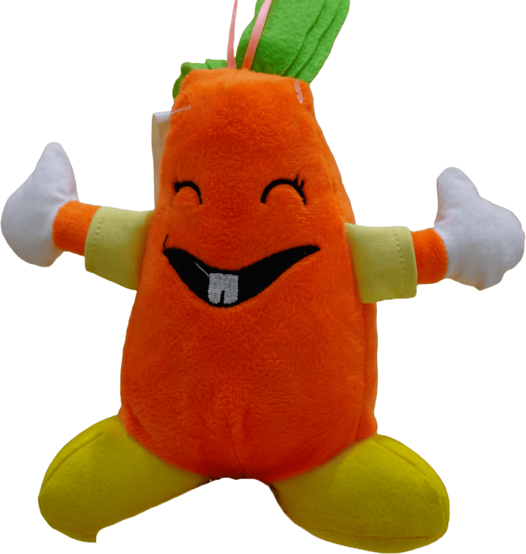 Carrot-Shaped Birthday Doll Decoration