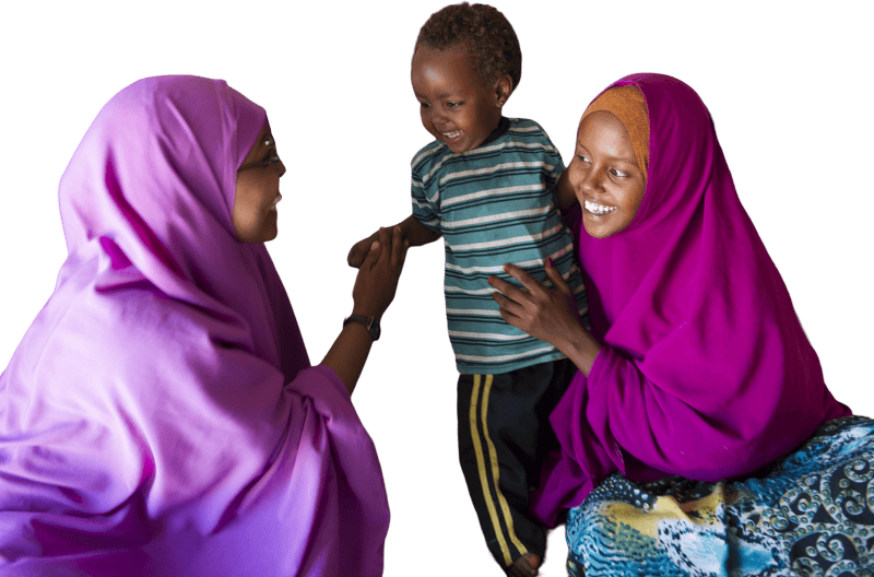 Group of Muslim Children Playing