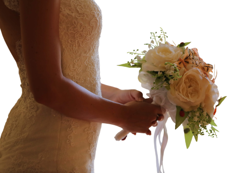 Bride with Bouquet 