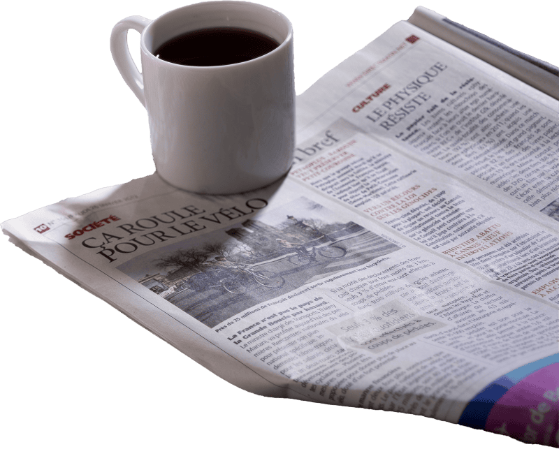 Coffee with Newspaper