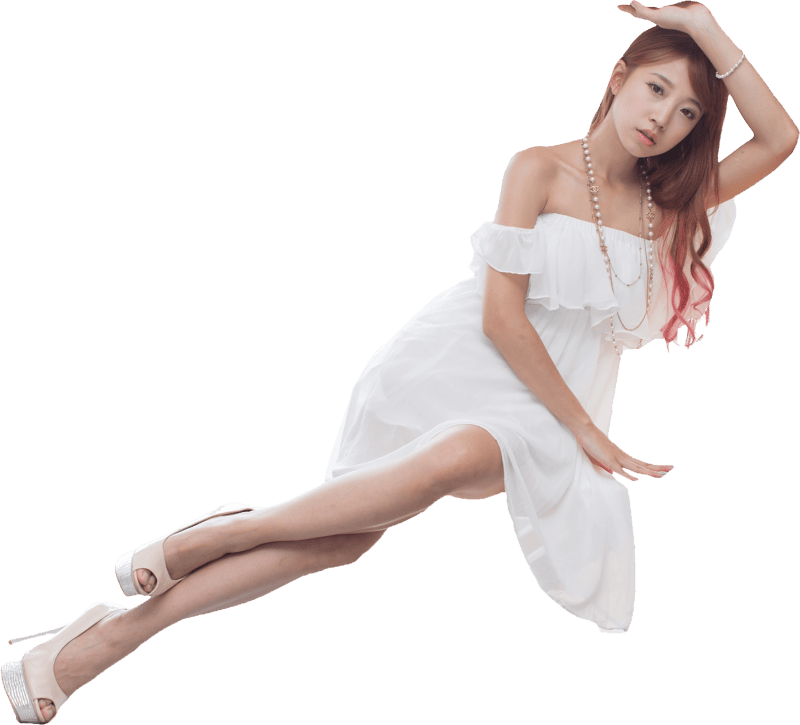Asian Woman Portrait with Expression