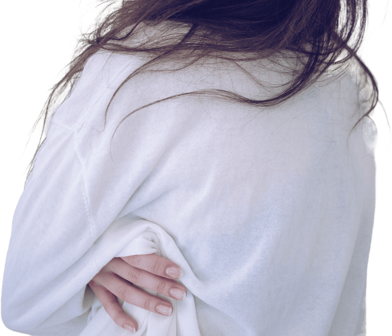 Shoulder and Neck Portrait of Girl
