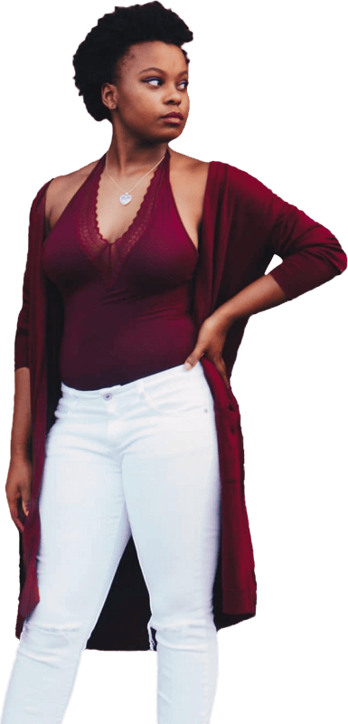 Black Woman Standing 