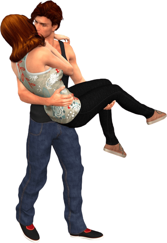 Romantic Couple Pose