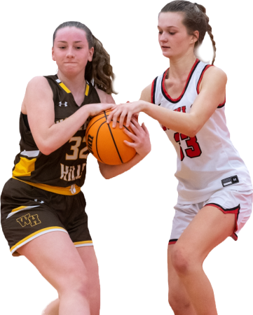 Basketball Match Action