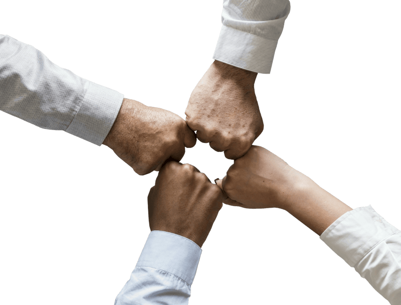 Fist Bump Teamwork