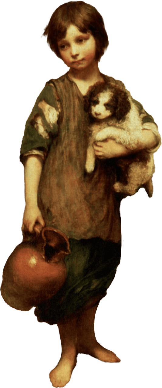Girl with Lamb by Gainsborough