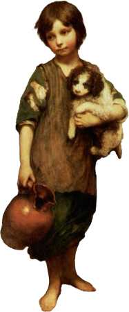 Girl with Lamb by Gainsborough