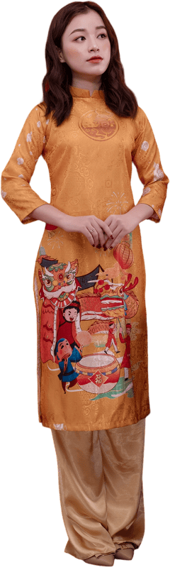 Traditional Vietnamese Woman