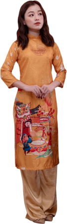 Traditional Vietnamese Woman