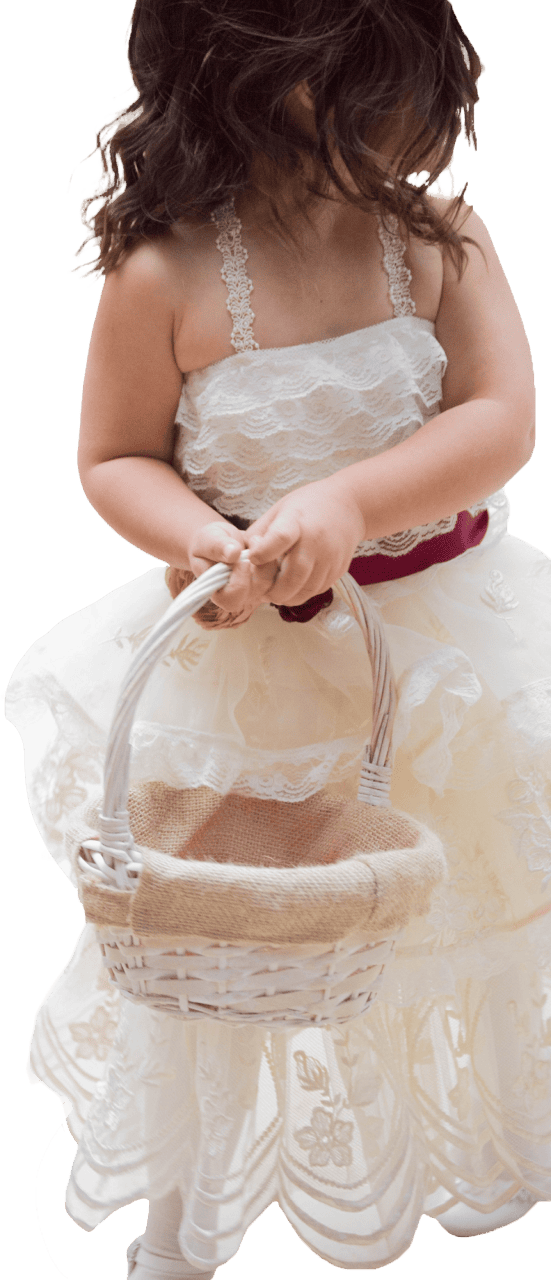 Flower Girl with Basket