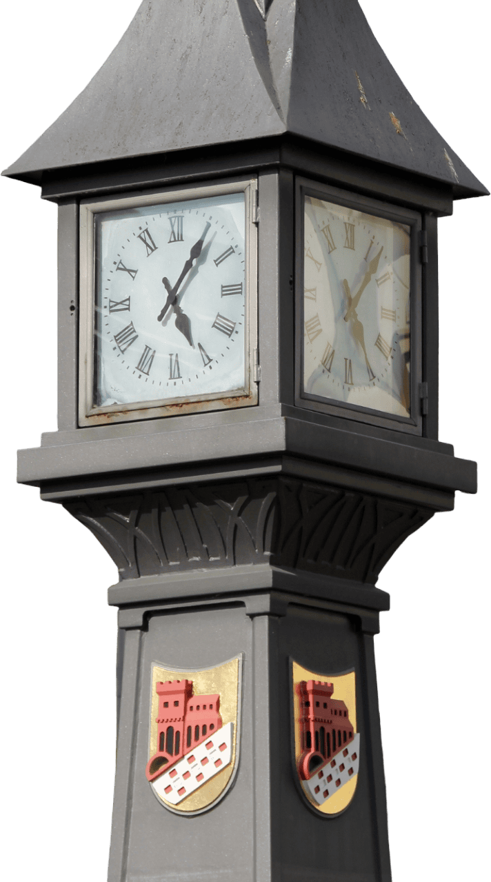 Vintage clock tower