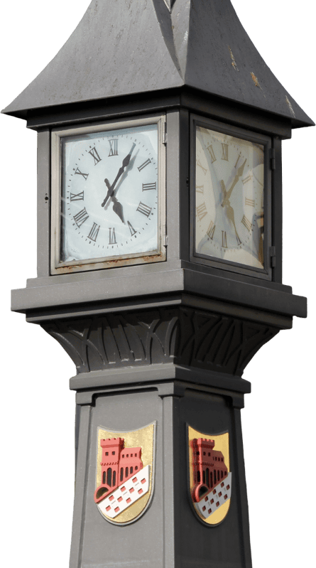 Vintage clock tower