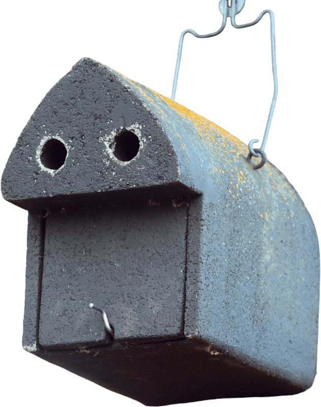 Stone Bird Feeder