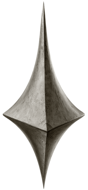 Concrete rhombus