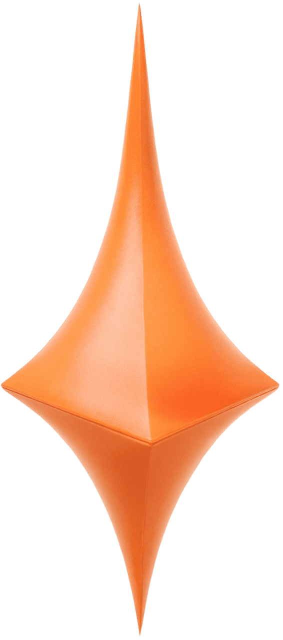 Orange rhombus