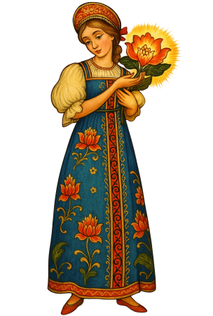 The Little Scarlet Flower