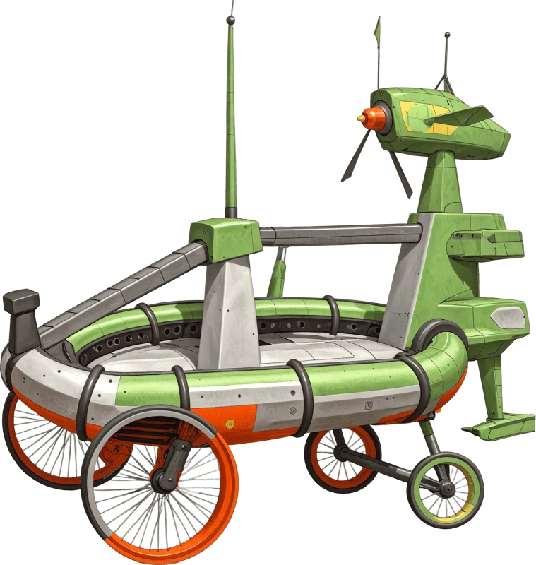 Futuristic Exploration Rover