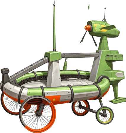 Futuristic Exploration Rover
