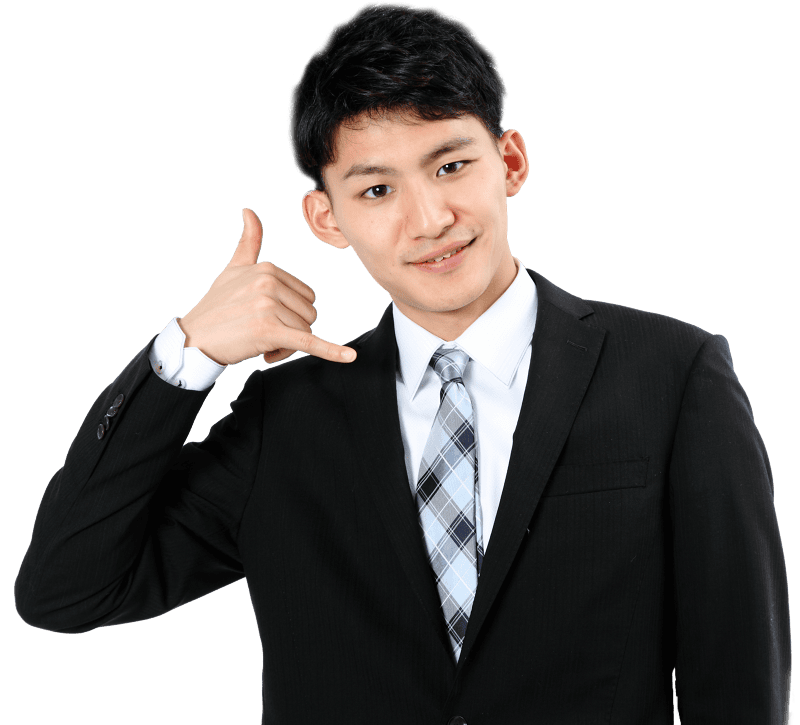 Business man call