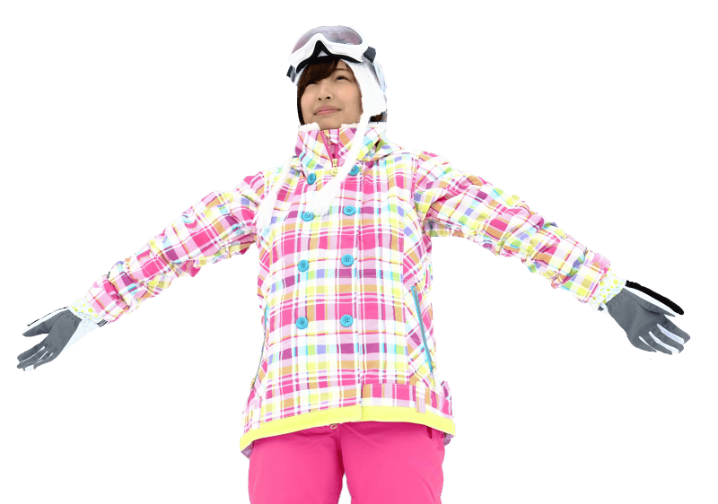 Woman girl winter